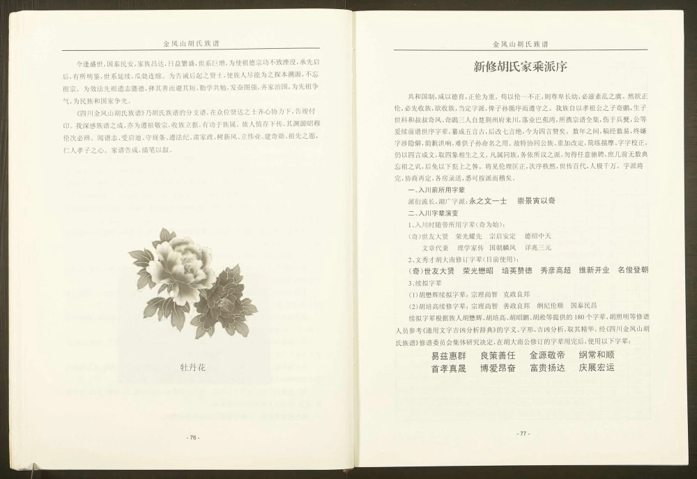 图片[2]-四川巴中平昌县金凤山胡氏族谱（安定堂）电子版PDF下载-中华家谱网