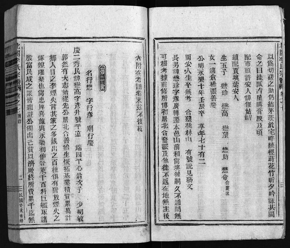 图片[7]-浙江乐清北閤李氏宗谱电子版PDF下载-中华家谱网