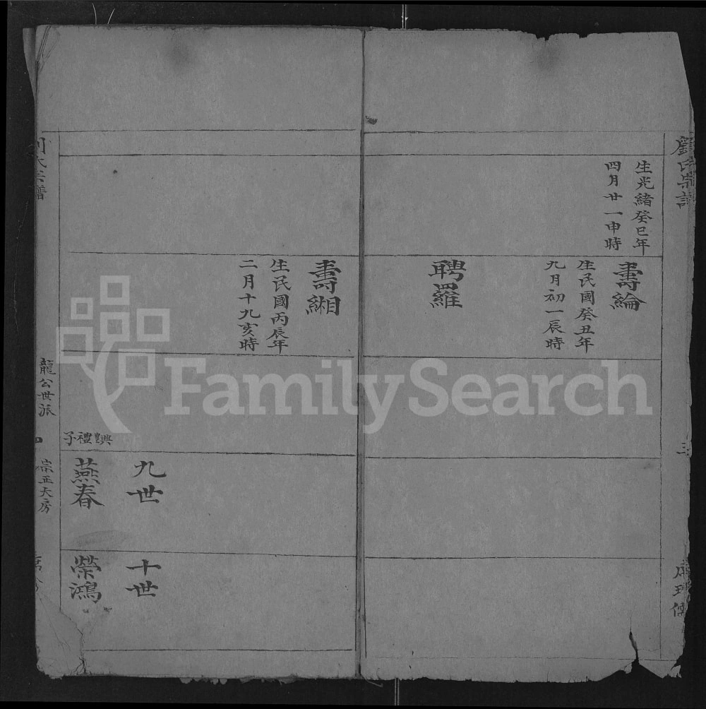 图片[8]-湖北武汉黄陂区刘氏宗谱电子版PDF下载-中华家谱网