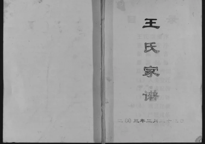 重庆万州王氏家谱电子版PDF下载-中华家谱网