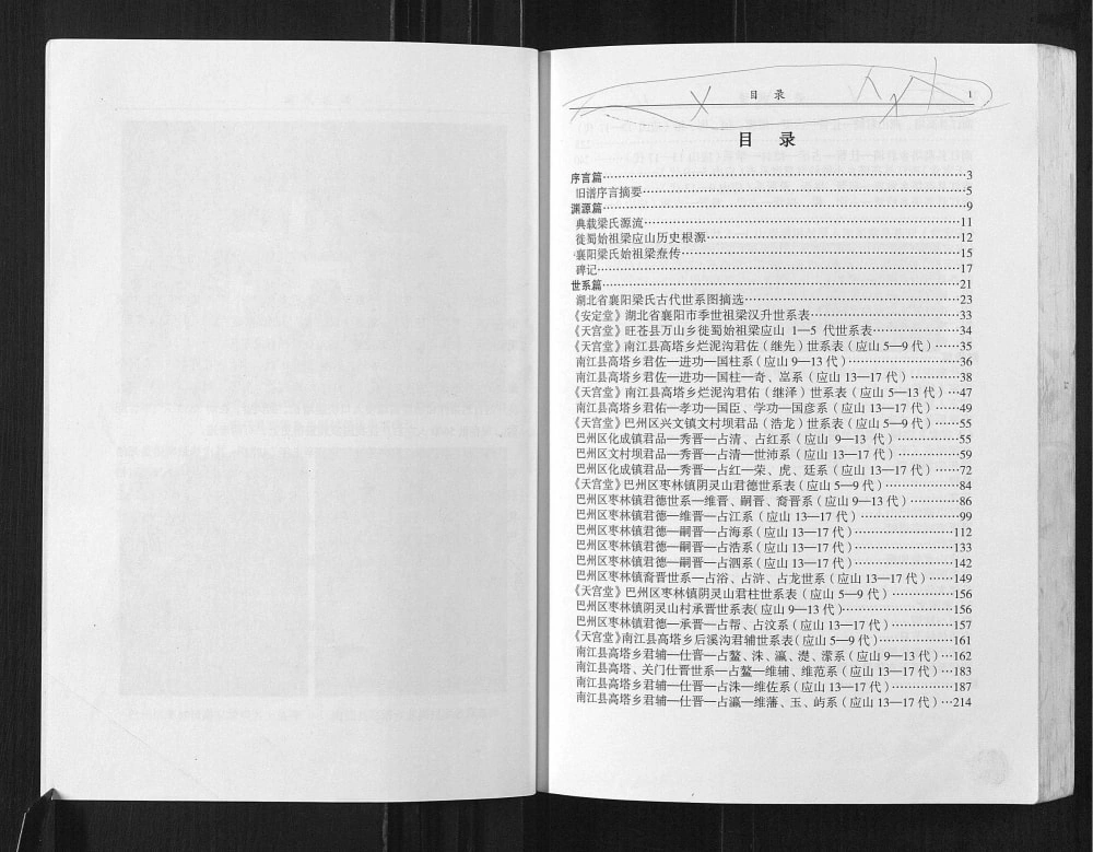 图片[3]-四川巴中梁氏族谱（天宫堂）电子版PDF下载-中华家谱网