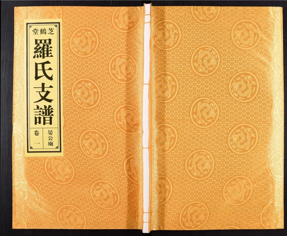 图片[1]-安徽合肥肥东县罗氏支谱晏公庙（芝鹤堂）电子版PDF下载-中华家谱网