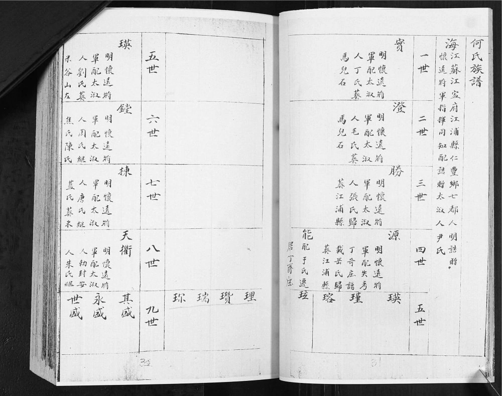 图片[4]-山东青岛即墨鳌山卫何氏族谱长直院支电子版PDF下载-中华家谱网