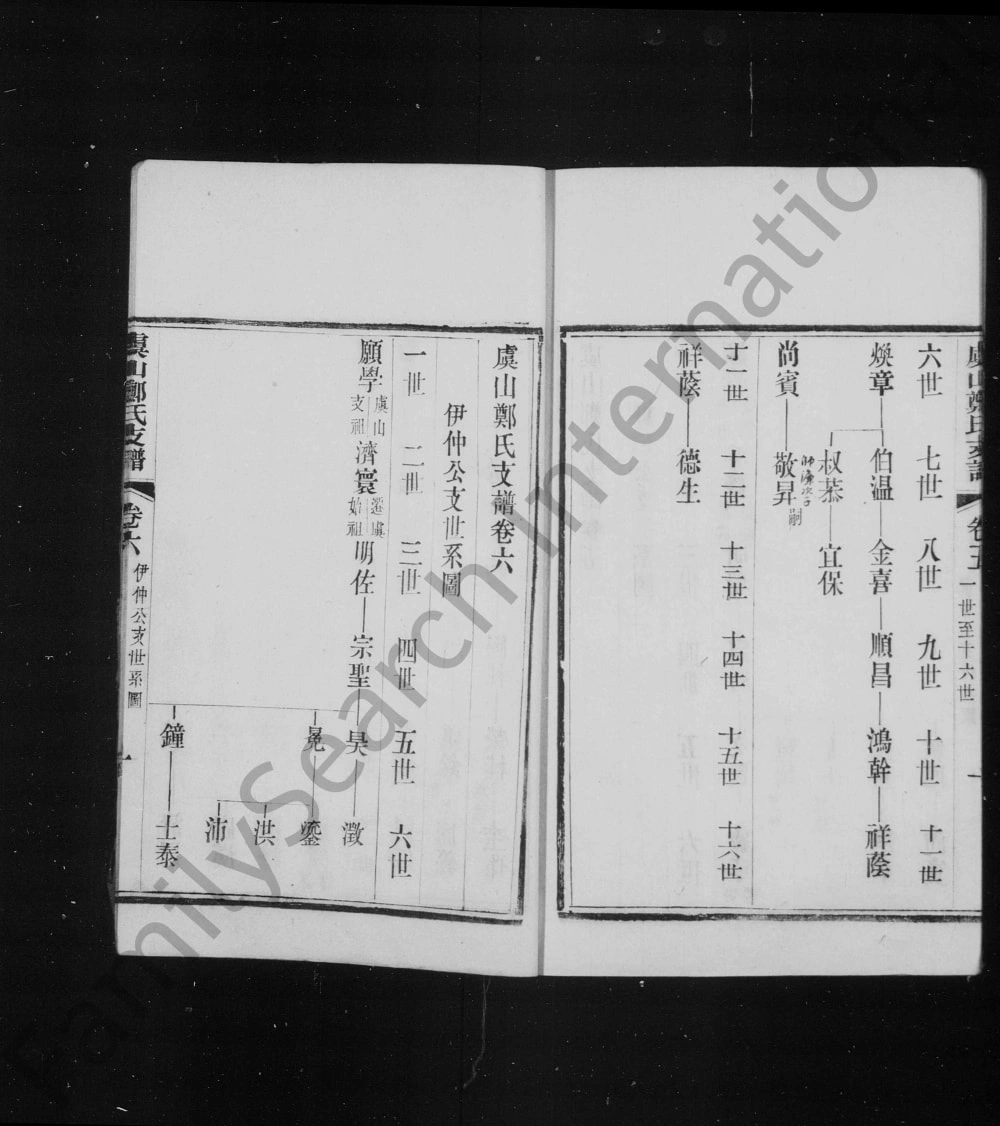 图片[3]-江苏常熟虞山郑氏支谱电子版PDF下载-中华家谱网