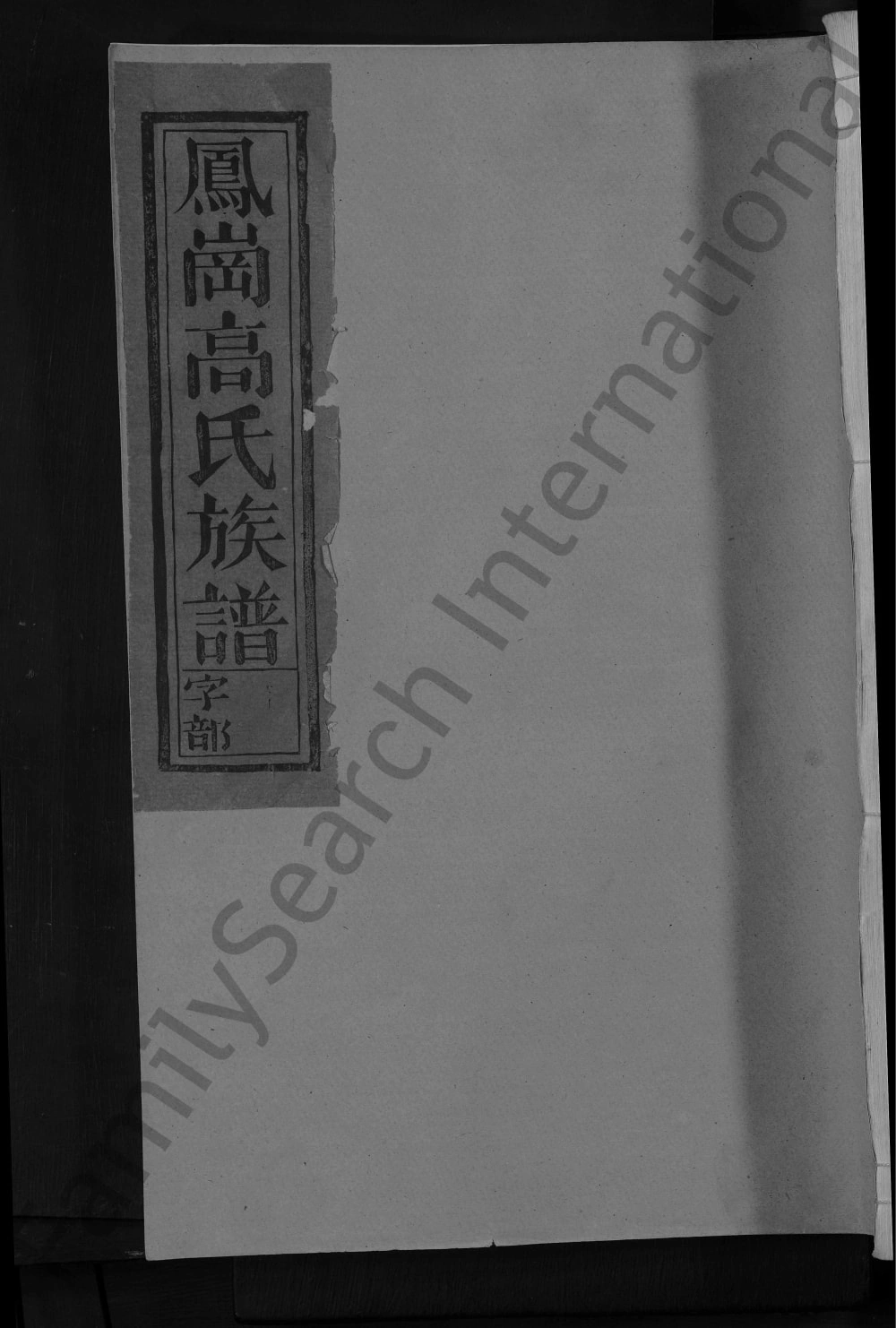 图片[1]-江西上饶凤岗高氏族谱（善庆堂）电子版PDF下载-中华家谱网