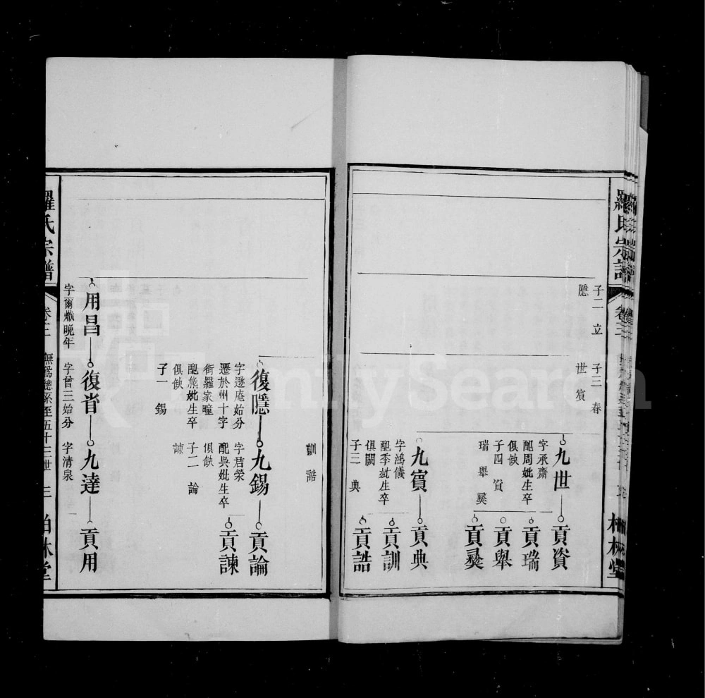 图片[7]-安徽无为罗氏四修宗谱（柏林堂）电子版PDF下载-中华家谱网