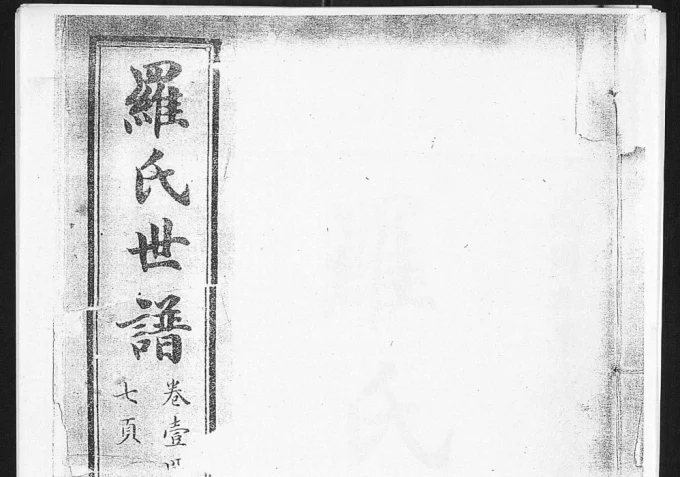 山东淄博桓台罗氏世谱电子版PDF下载-中华家谱网