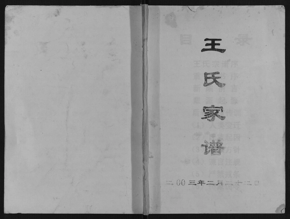 图片[1]-重庆万州王氏家谱电子版PDF下载-中华家谱网