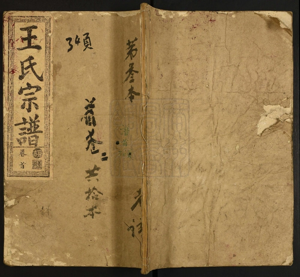 图片[1]-湖北大冶王氏宗谱（三槐堂）电子版PDF下载-中华家谱网