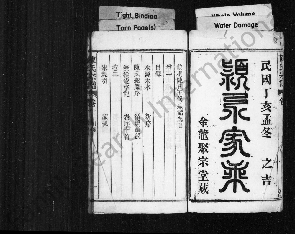 图片[2]-安徽桐城陈氏宗谱（聚宗堂）电子版PDF下载-中华家谱网