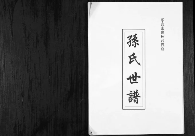 乐安山东桓台西店孙氏世谱电子版PDF下载-中华家谱网