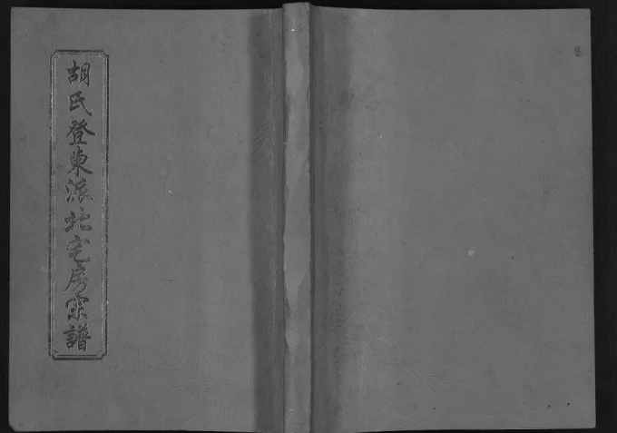 浙江永康胡氏登东派北宅房宗谱电子版PDF下载-中华家谱网