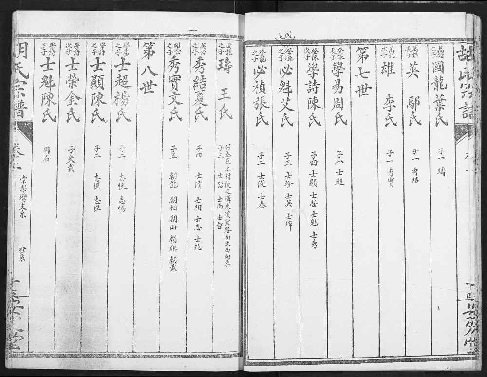 图片[7]-湖北孝感云梦胡氏宗谱（安定堂）电子版PDF下载-中华家谱网