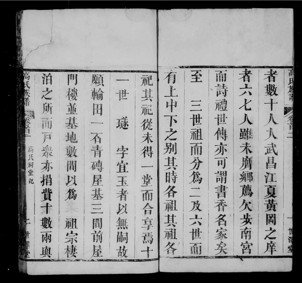 图片[3]-湖北黄冈高氏宗谱（世泽堂）电子版PDF下载-中华家谱网