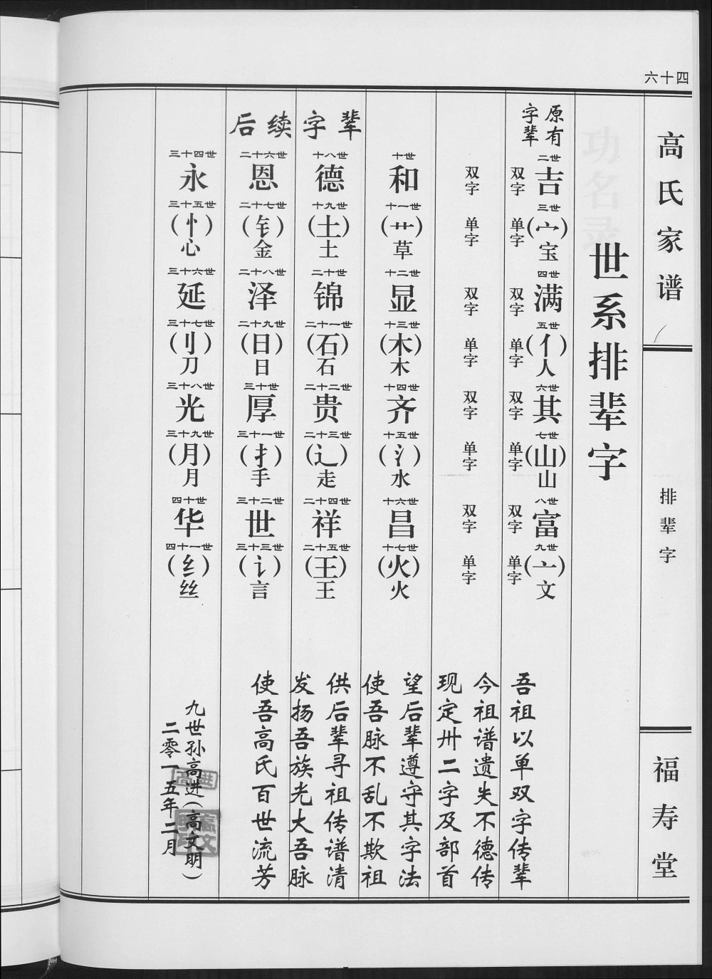 图片[6]-山西太原高氏家谱（福寿堂）电子版PDF下载-中华家谱网