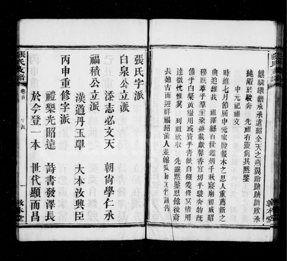 图片[3]-湖南岳阳平江张氏支谱（敦本堂）电子版PDF下载-中华家谱网