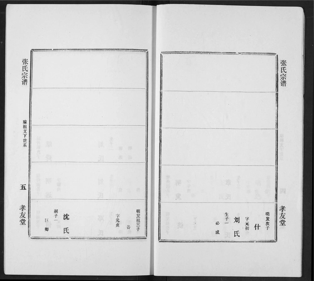 图片[6]-湖北孝感澴川张氏宗谱（孝友堂）电子版PDF下载-中华家谱网