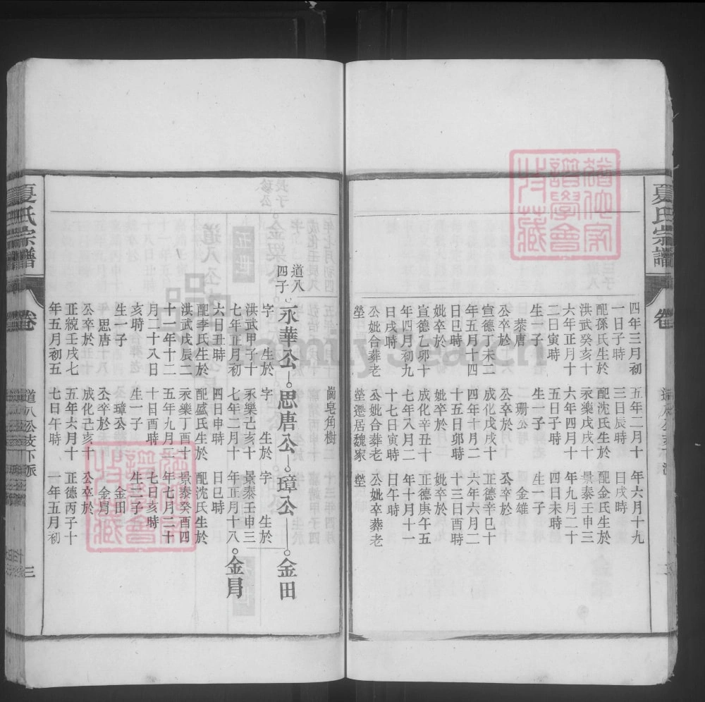 图片[7]-安徽合肥庐江县夏氏宗谱电子版PDF下载-中华家谱网