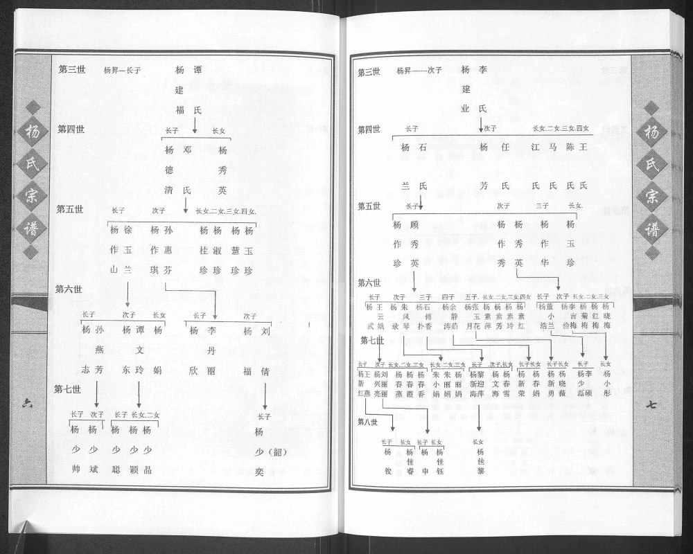 图片[7]-宁夏灵武杨氏宗谱入宁中寨子始祖杨国强宗支电子版PDF下载-中华家谱网