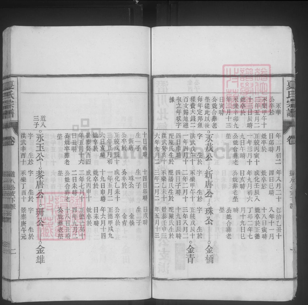 图片[6]-安徽合肥庐江县夏氏宗谱电子版PDF下载-中华家谱网