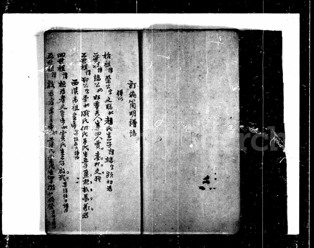 图片[4]-广东深圳‌宝安刘氏订编简明谱志电子版PDF下载-中华家谱网