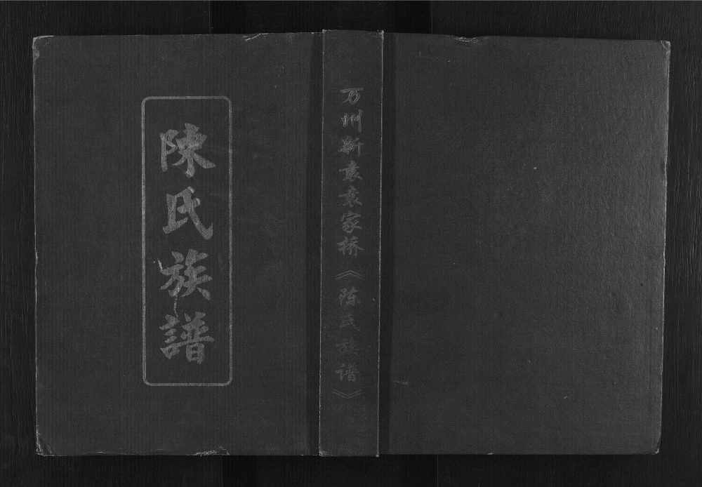 图片[1]-重庆万州新袁袁家桥陈氏族谱电子版PDF下载-中华家谱网