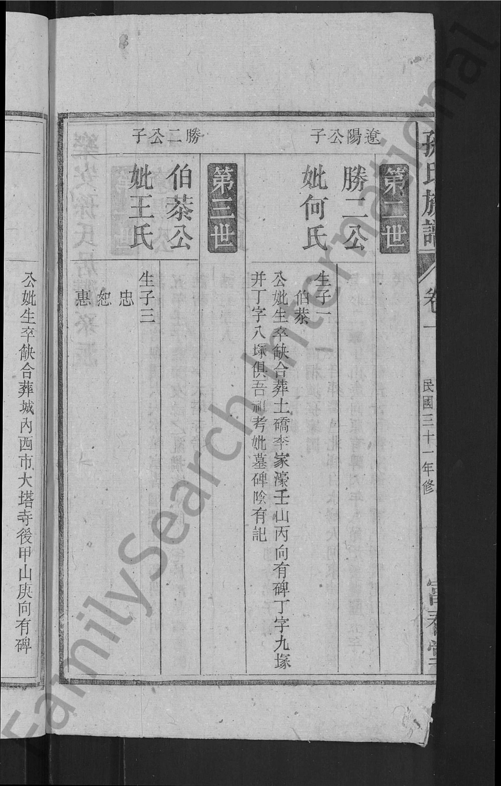 图片[5]-安徽安庆潜山孙氏族谱（富春堂）电子版PDF下载-中华家谱网