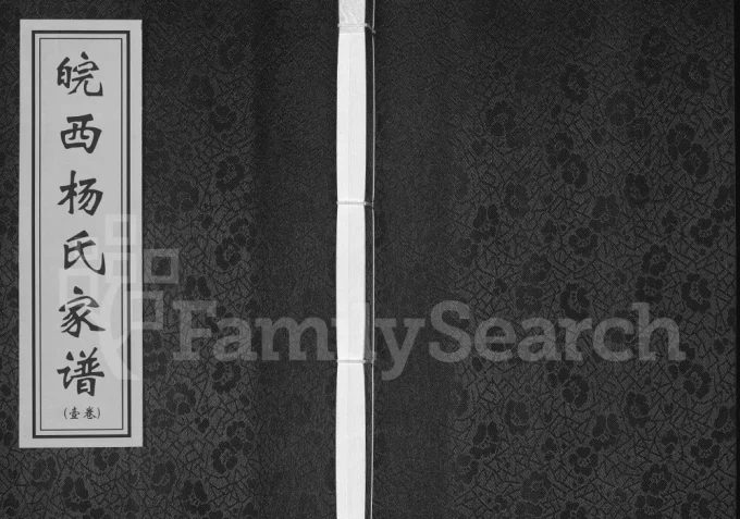 安徽六安霍邱县皖西杨氏家谱（四知堂）电子版PDF下载-中华家谱网