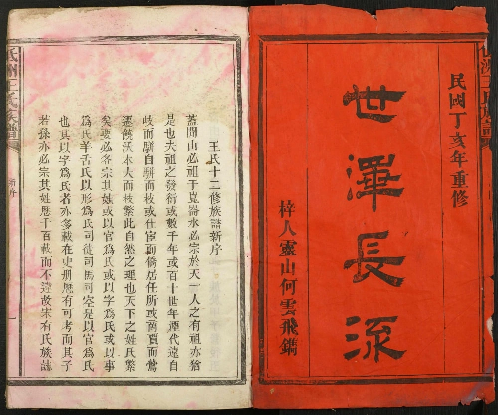 图片[1]-江西抚州崇仁县低洲王氏族谱电子版PDF下载-中华家谱网