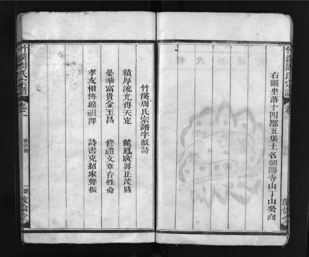 图片[2]-江西上饶广丰区竹溪周氏宗谱（敦伦堂）电子版PDF下载-中华家谱网