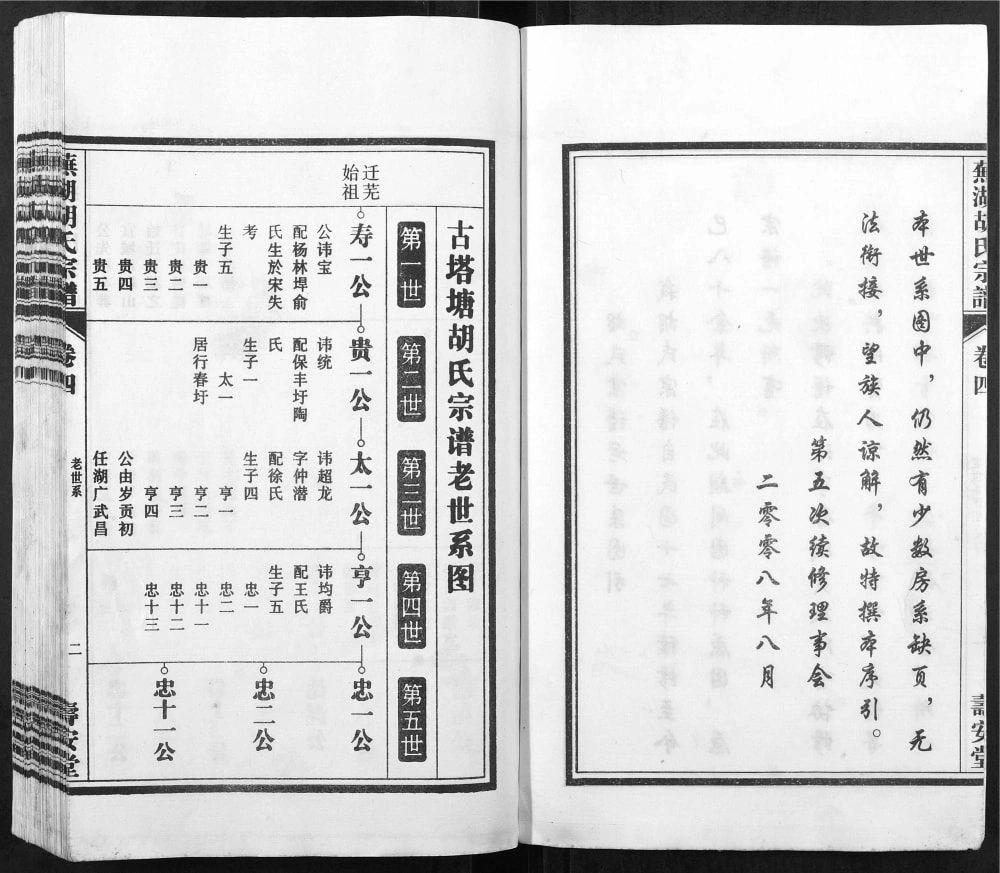 图片[5]-安徽芜湖胡氏宗谱（寿安堂）电子版PDF下载-中华家谱网