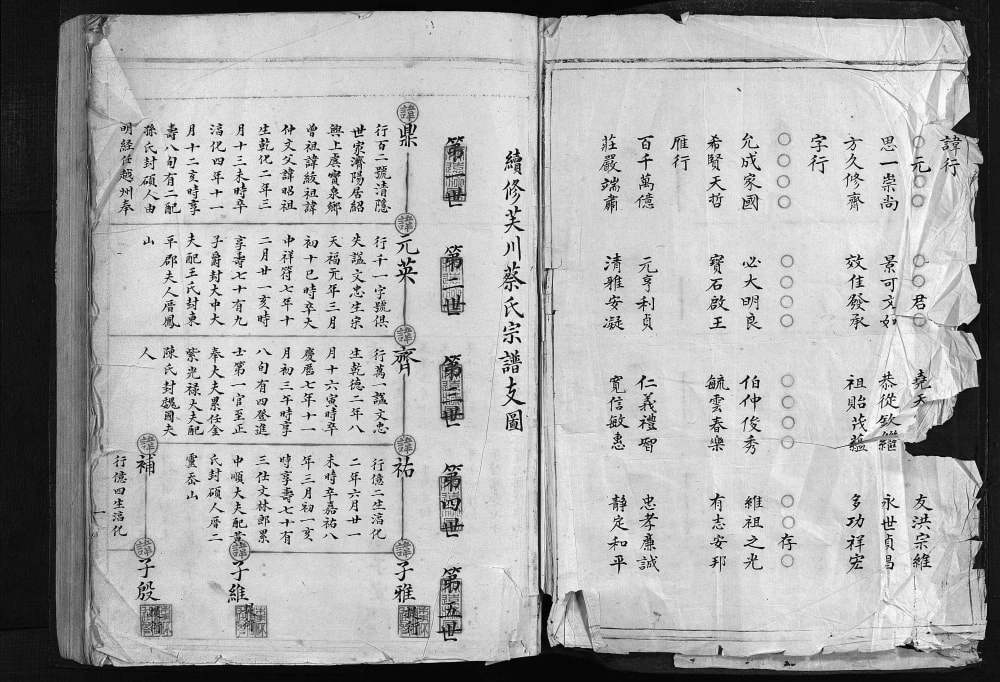 图片[4]-浙江乐清芙川蔡氏宗谱电子版PDF下载-中华家谱网