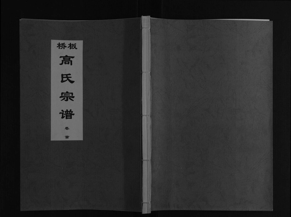 图片[1]-安徽合肥庐江县板桥高氏宗谱电子版PDF下载-中华家谱网