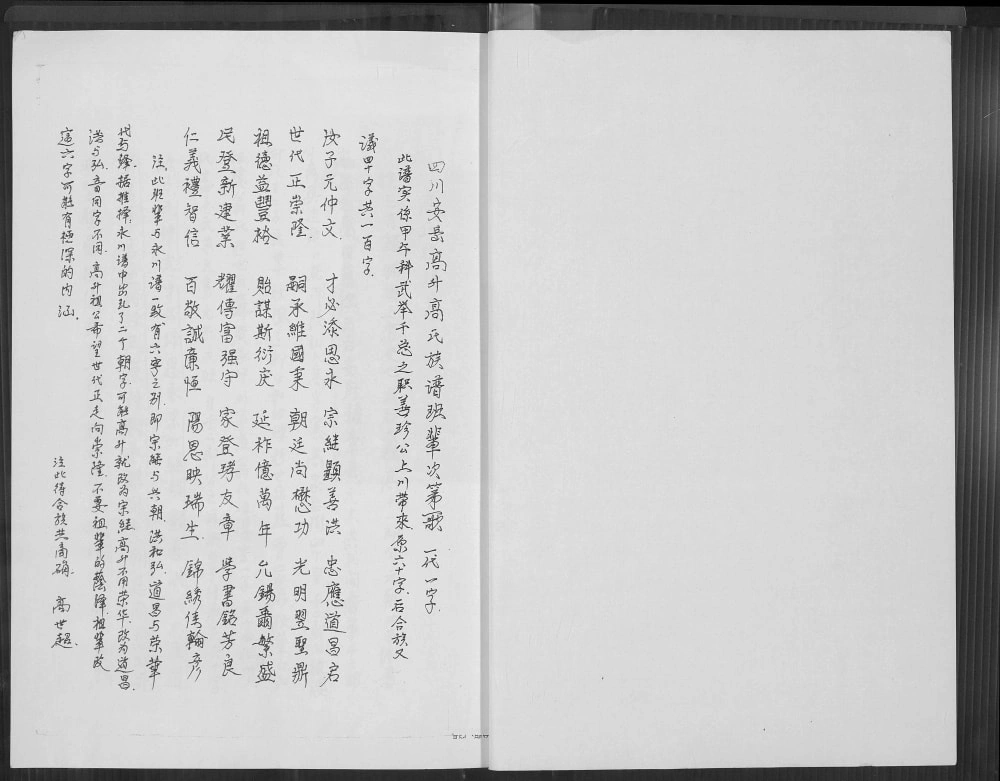 图片[2]-四川资阳安岳高升支派高氏族谱电子版PDF下载-中华家谱网