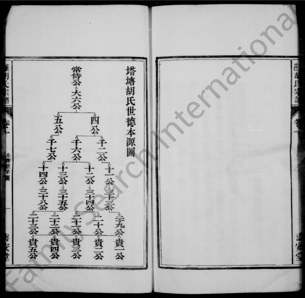 图片[3]-安徽芜湖鸠兹胡氏宗谱（寿安堂）电子版PDF下载-中华家谱网