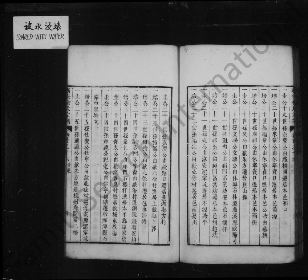 图片[5]-安徽黄山歙县歙北皇呈徐氏族谱电子版PDF下载-中华家谱网