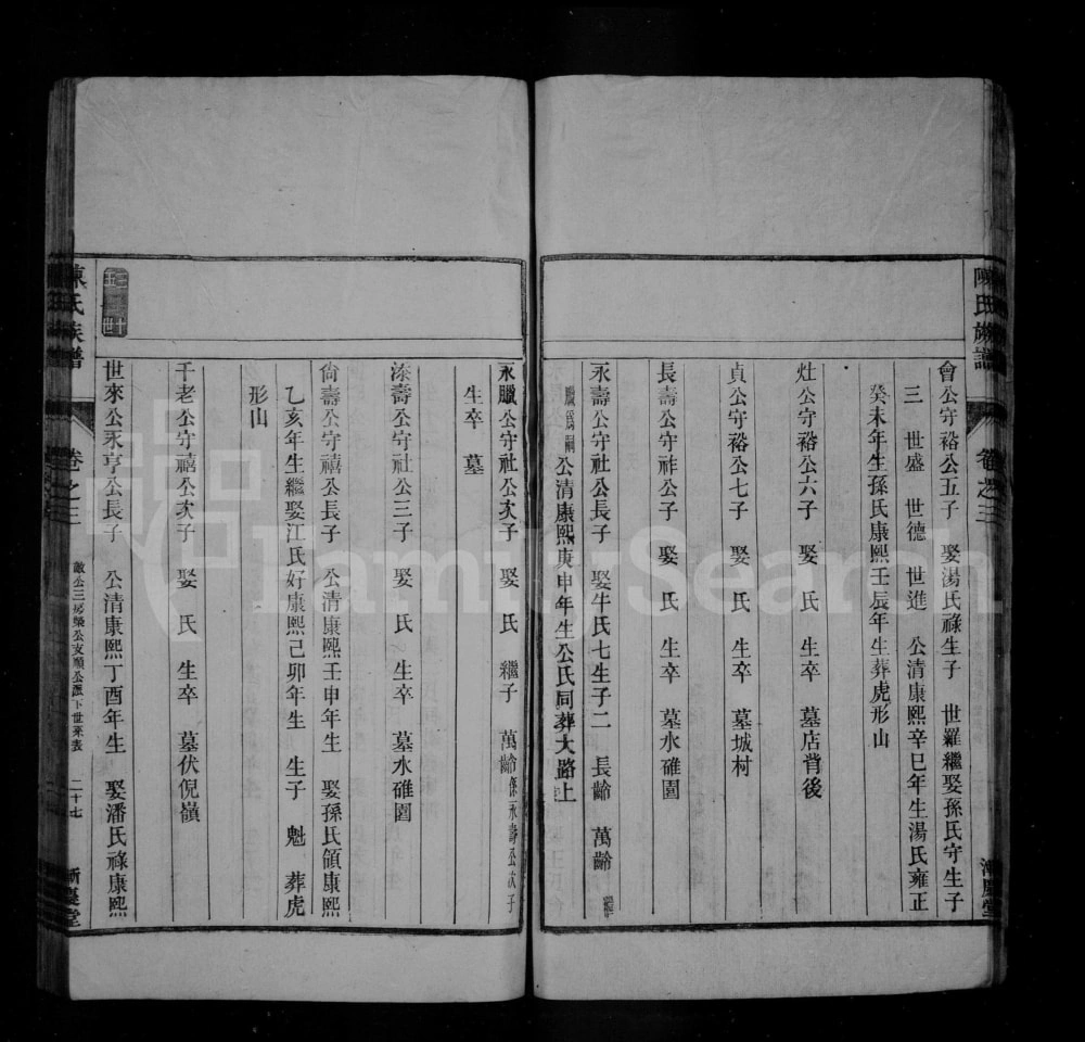 图片[8]-安徽黄山仙源百穴山陈氏重修宗谱（渐庆堂）电子版PDF下载-中华家谱网