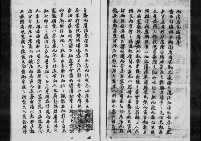 广东增城西溪马氏族谱电子版PDF下载-中华家谱网