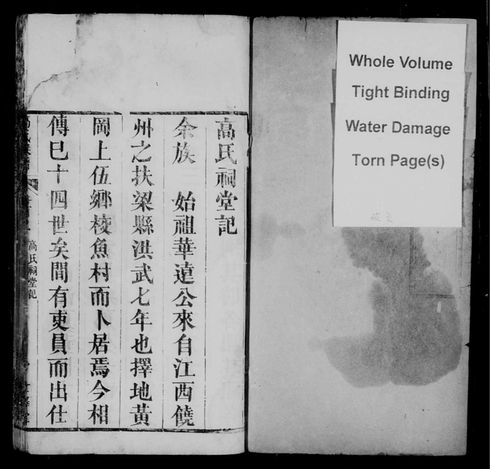 图片[2]-湖北黄冈高氏宗谱（世泽堂）电子版PDF下载-中华家谱网