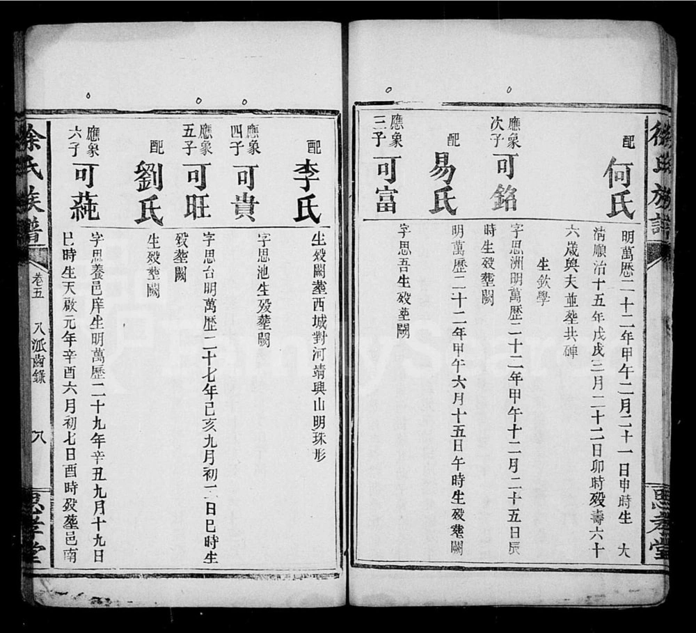 图片[8]-湖南醴陵醴北夏平桥徐氏族谱（思孝堂）电子版PDF下载-中华家谱网