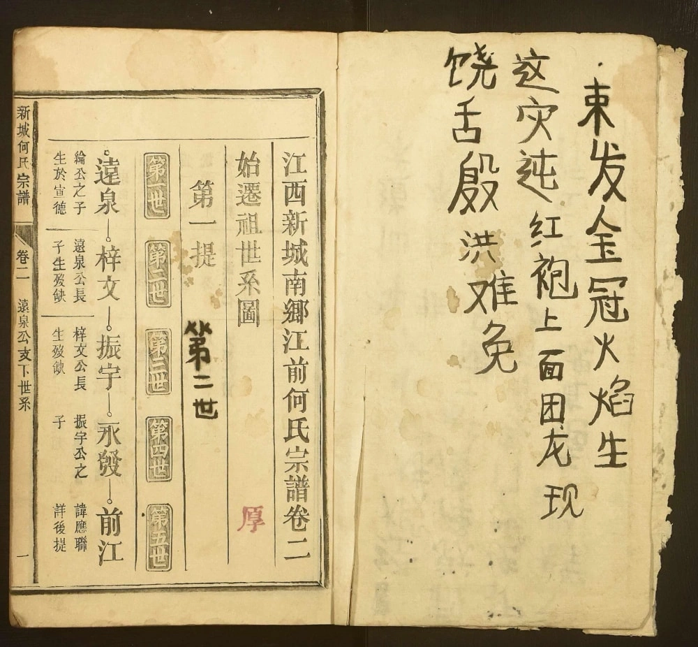 图片[3]-江西赣州大余县新城何氏宗谱电子版PDF下载-中华家谱网