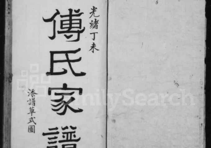 山西长治沁县傅氏家谱-中华家谱网