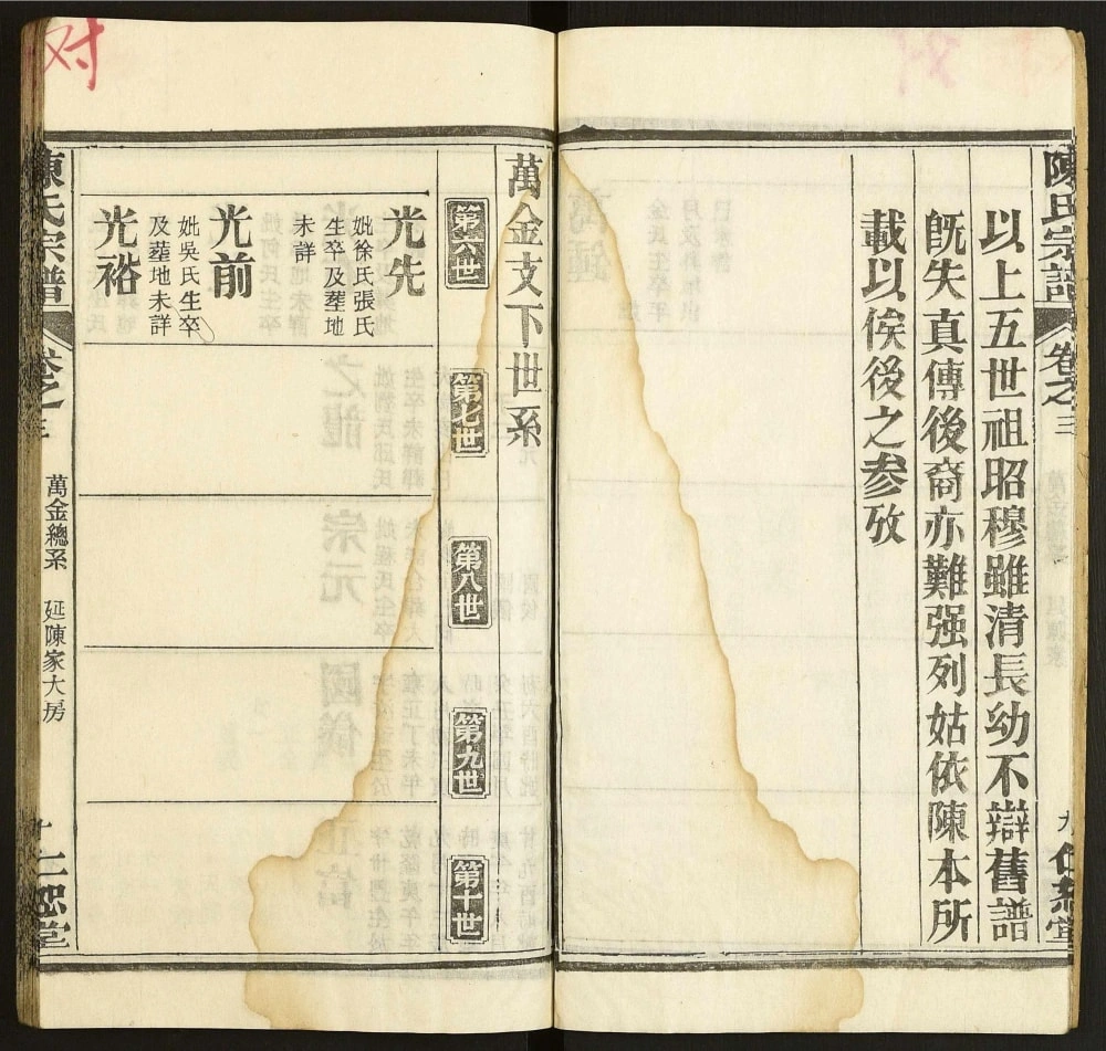 图片[6]-湖北黄冈陈氏宗谱（仁恕堂）电子版PDF下载-中华家谱网