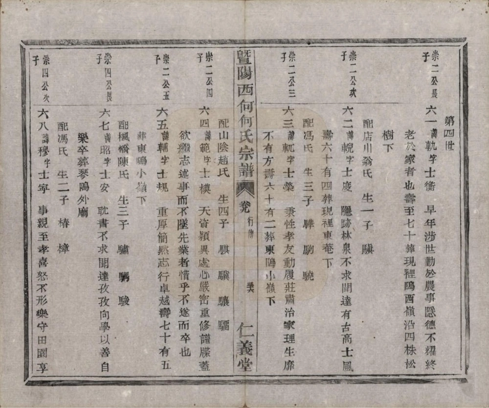 图片[7]-浙江诸暨暨阳西何何氏宗谱（仁义堂）电子版PDF下载-中华家谱网