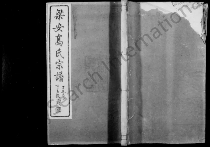 安徽宣城绩溪县梁安高氏宗谱电子版PDF下载-中华家谱网