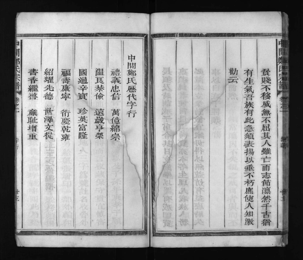 图片[2]-江西上饶玉山县怀玉中间郑氏宗谱电子版PDF下载-中华家谱网