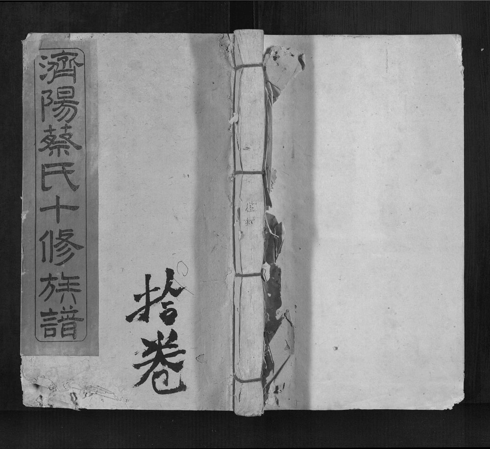 图片[1]-江西赣州济阳蔡氏十修族谱电子版PDF下载-中华家谱网