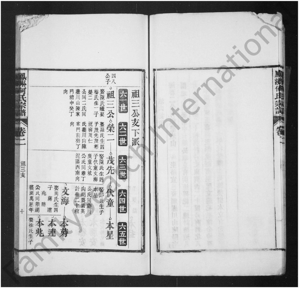 图片[7]-安徽芜湖南陵县凤洲何氏宗谱电子版PDF下载-中华家谱网