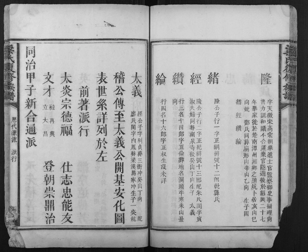 图片[4]-湖南益阳安化梁氏复修族谱（安定堂）电子版PDF下载-中华家谱网