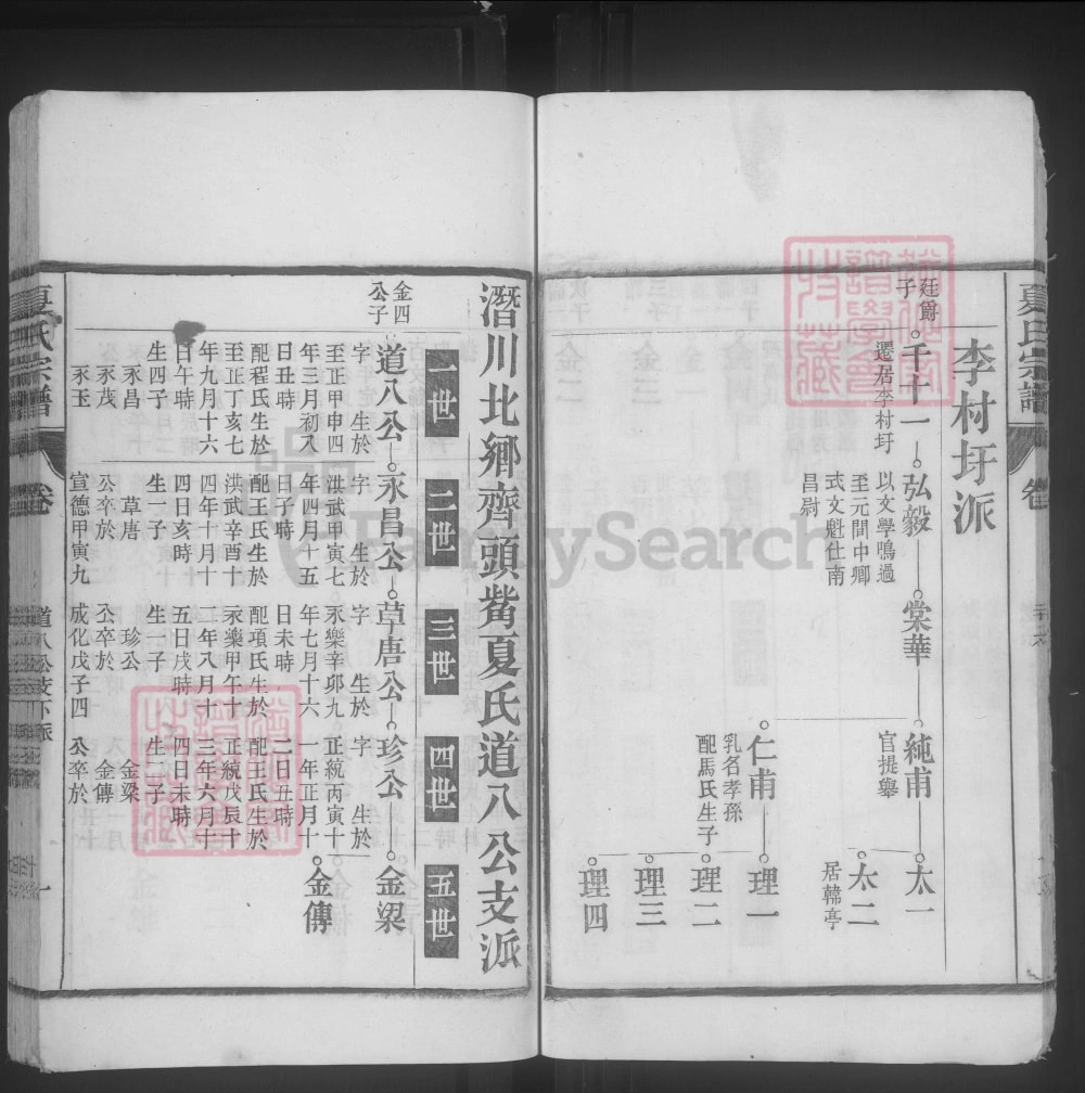 图片[5]-安徽合肥庐江县夏氏宗谱电子版PDF下载-中华家谱网